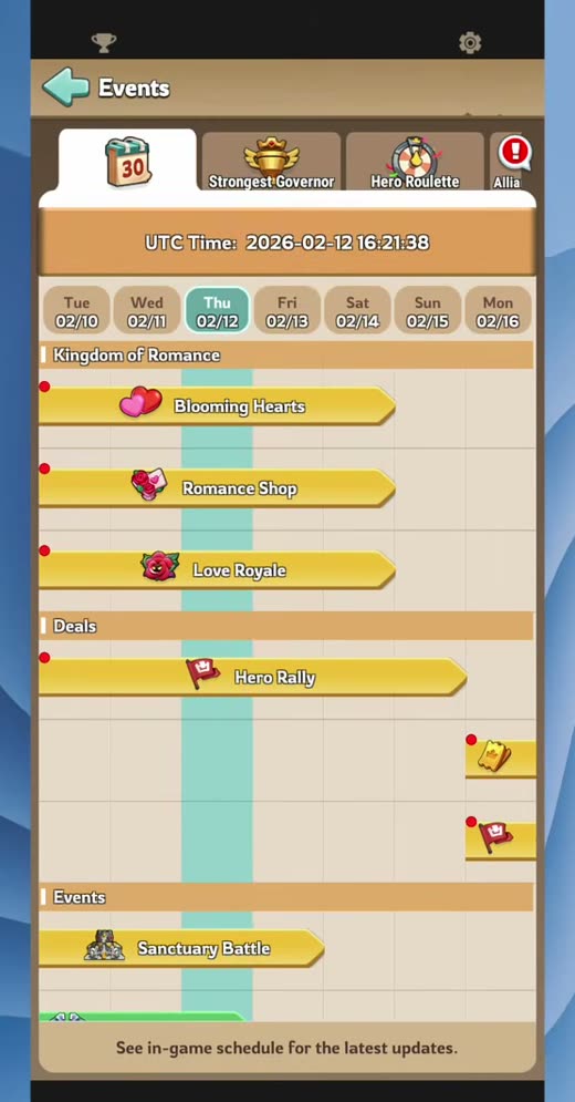 Das All Out Event im Eventkalender