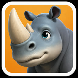 Riesennashorn – oranger Rahmen, legendär, bis Level 100